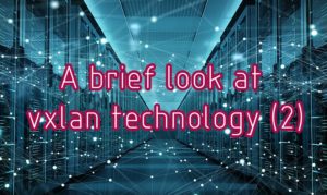 A brief look at vxlan technology 2