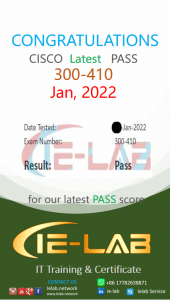 [Jan-11-2022] 300-410 Pass
