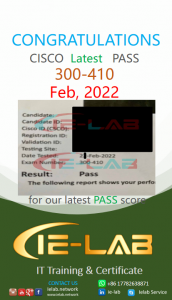 [Feb-22-2022] 300-410 Pass