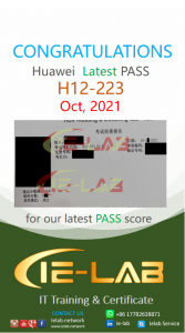 [Oct-18-2021] H12-223 Pass
