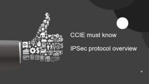 CCIE must know :IPSec protocol overview