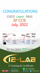 [July-11-2022] SP CCIE Pass