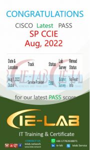 [Aug-1-2022] SP CCIE Pass